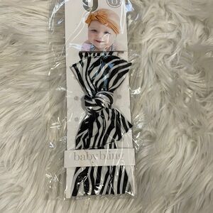 Zebra babybling headband